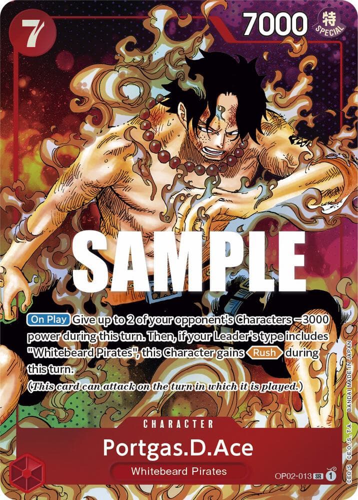 Portgas D. Ace — One Piece Card Game